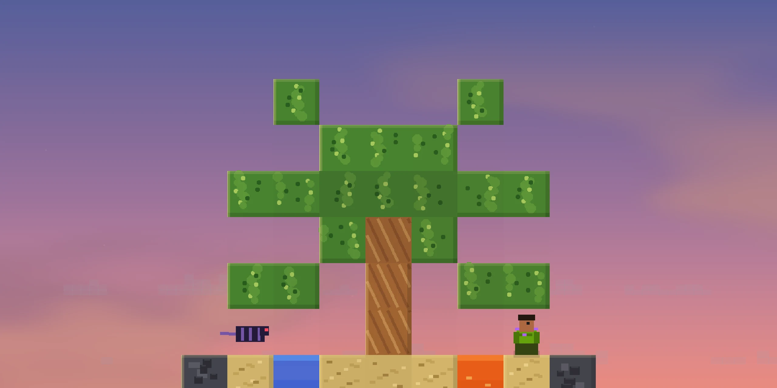 Tiny Block Desert biome