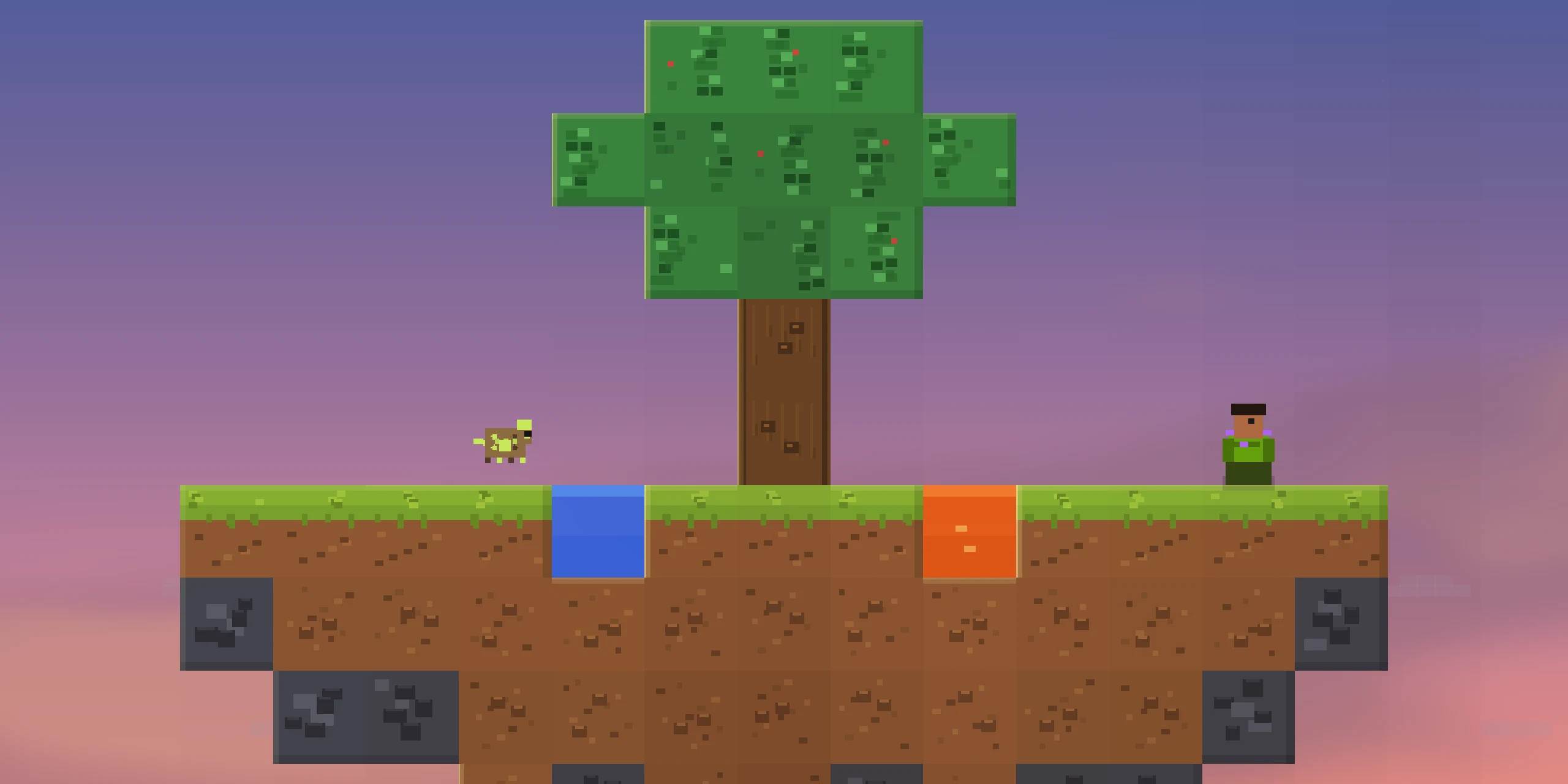 Tiny Block Plains biome