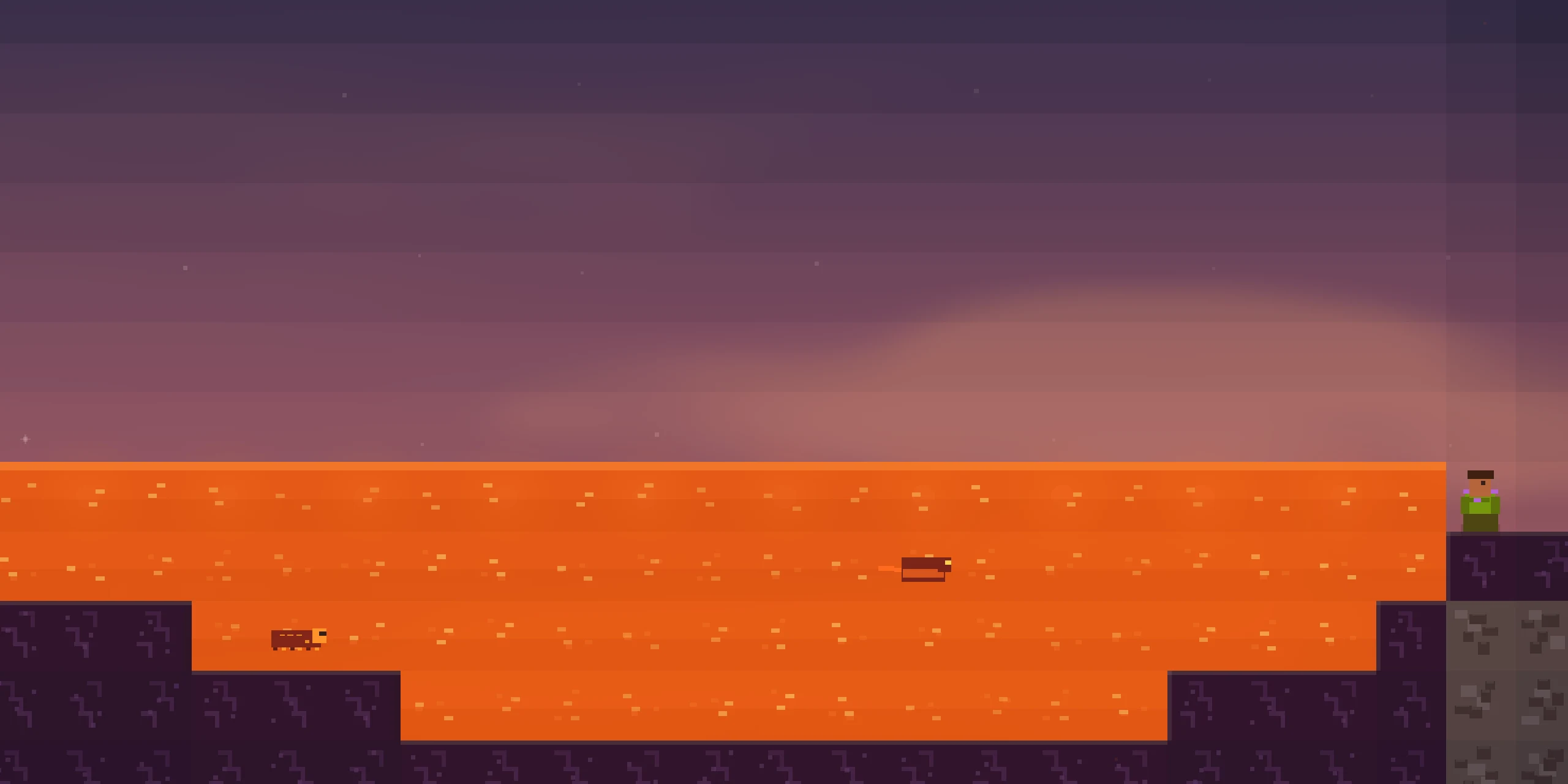 Tiny Block Volcanic biome