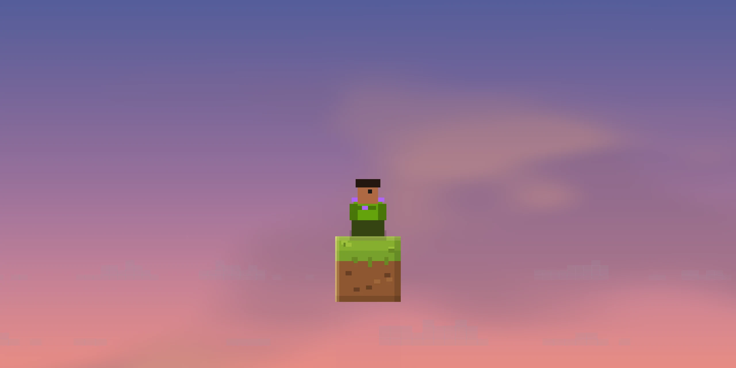 Tiny Block One Block island building game