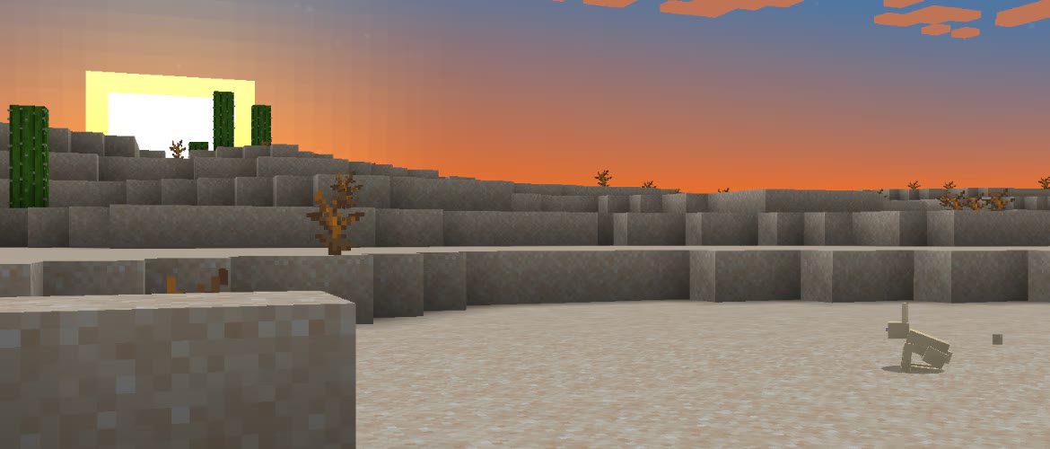Minecraft Desert biome