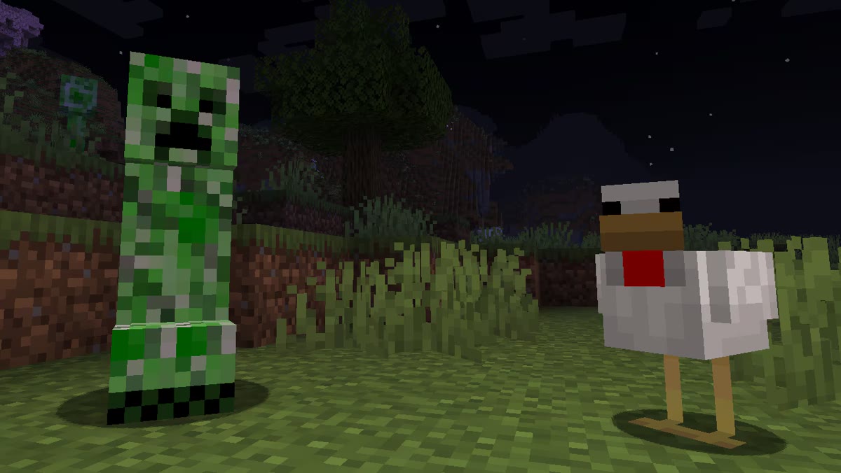 Minecraft hostile and passive mobs